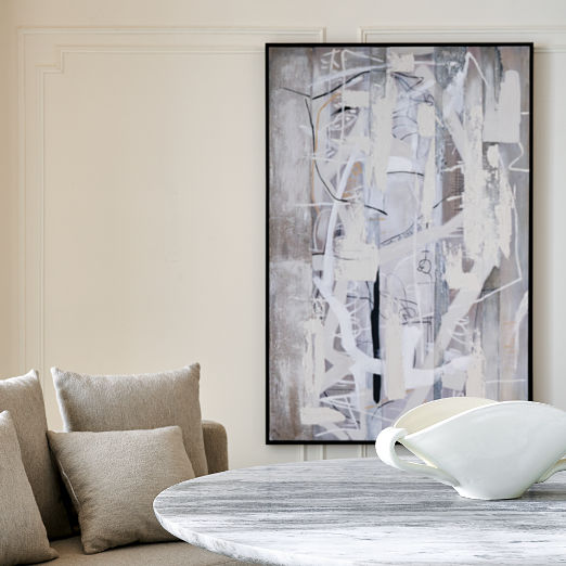 'Athenes' Framed Wall Art 48"x72"