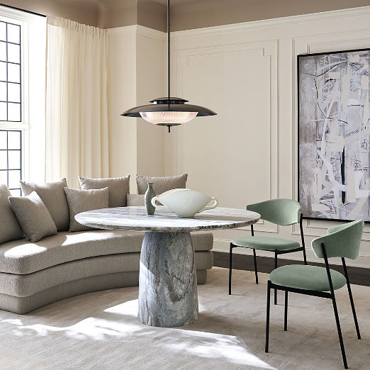 Damato Dark Teal Velvet Dining Chair