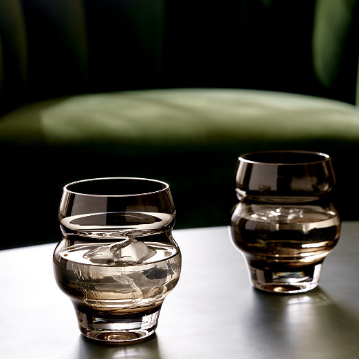 Omari Smoked Double Old-Fashioned Glass