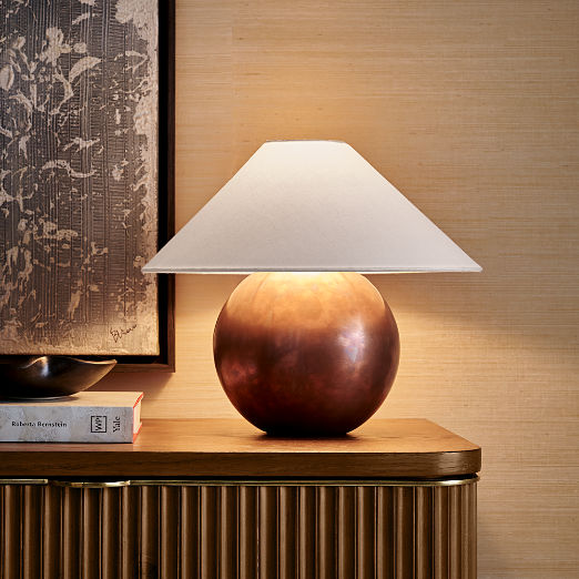 Elenora Copper Table Lamp