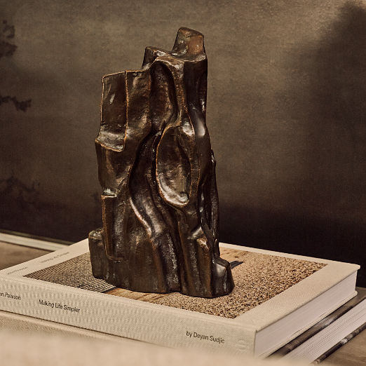 Ignes Bronze Cast Aluminum Sculpture