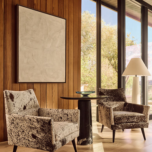 Craft Hair On Hide Accent Chair by Paul McCobb