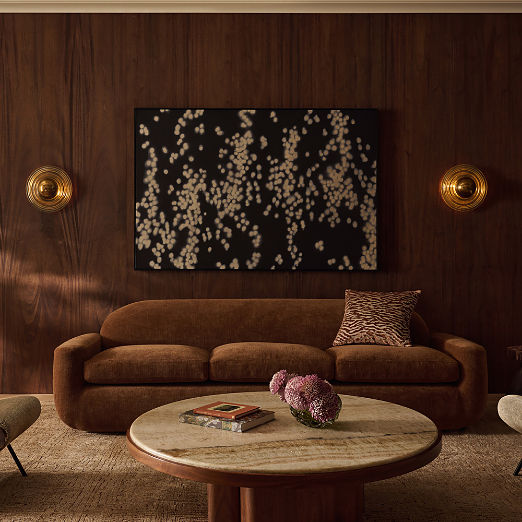 'Awash in the Luminous I' Framed Wall Art 48"x72"