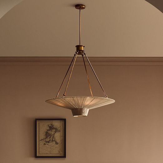 Baird Jute Pendant Light