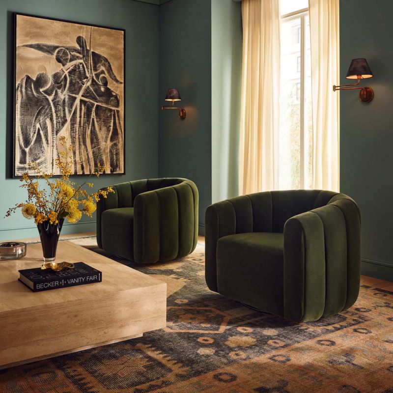 Aracati Navy Blue New Zealand Wool Area Rug 5'x8' - image 1 of 7