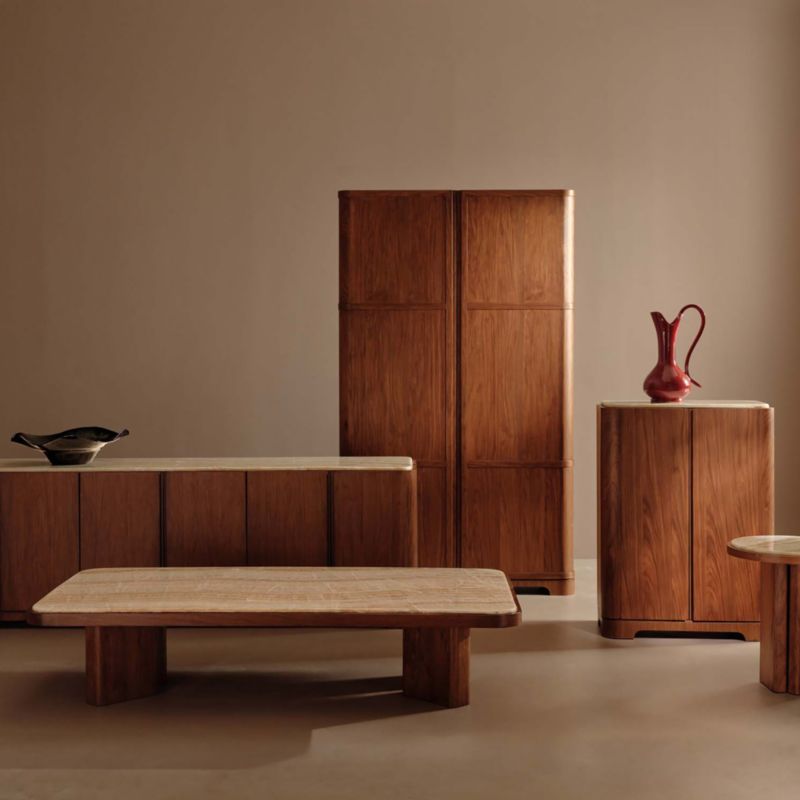 Rio 90" Onyx and Walnut Media Console - image 9 of 10