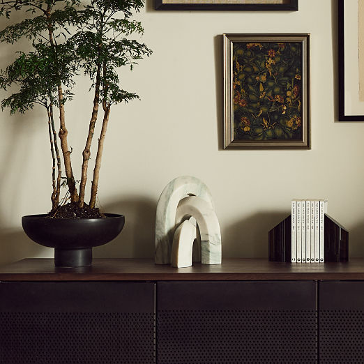 Appia White Marble Arch Sculptures Set of 3