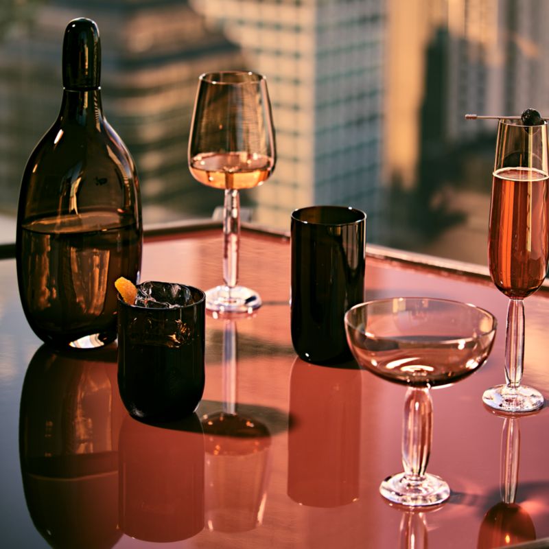 Dean Inom Smoked Cooler Glass by Casa Dean by Swizz Beatz - image 1 of 6