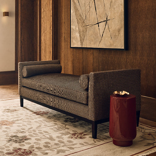 Nolan Brown Pattern Daybed