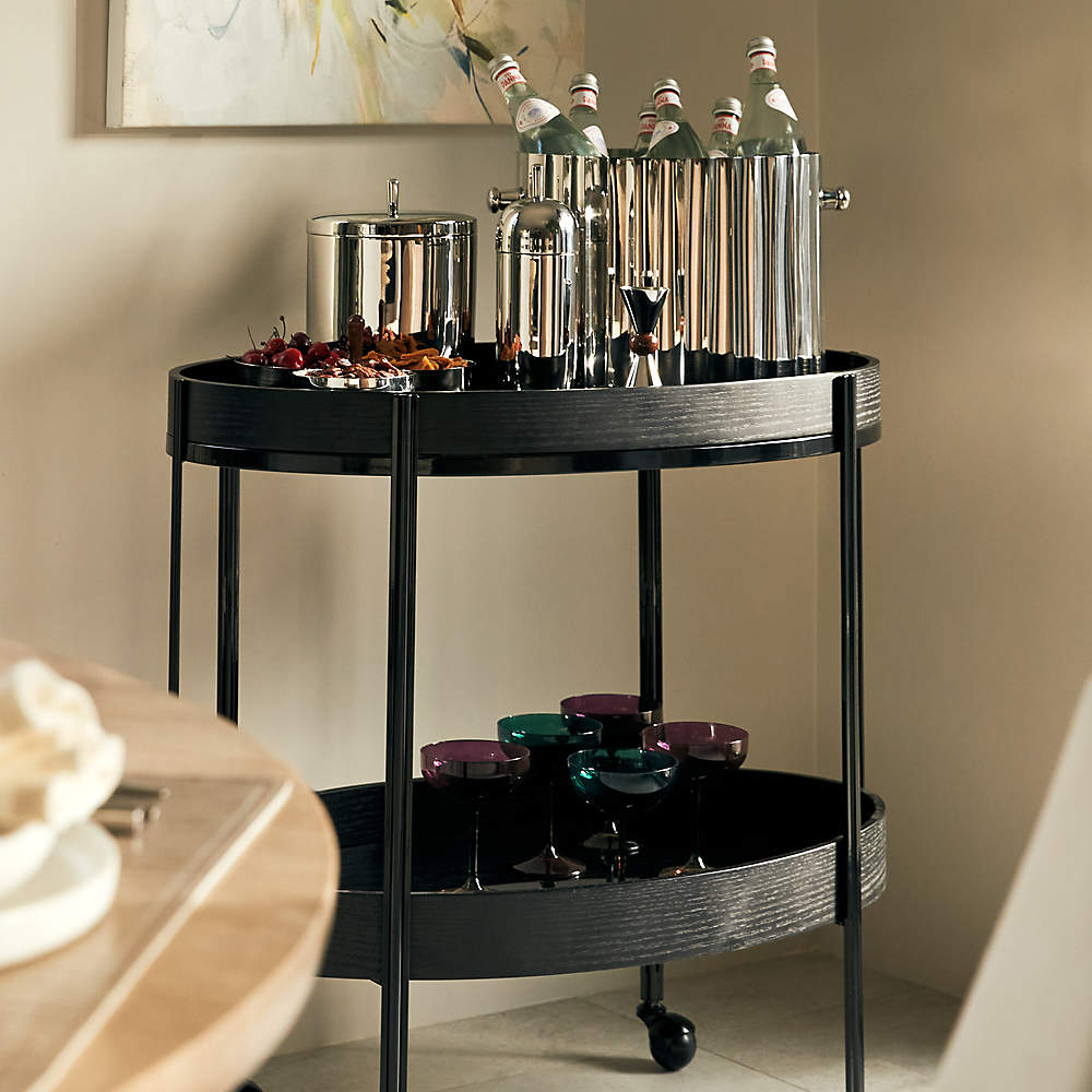 Cb2 outdoor outlet bar cart