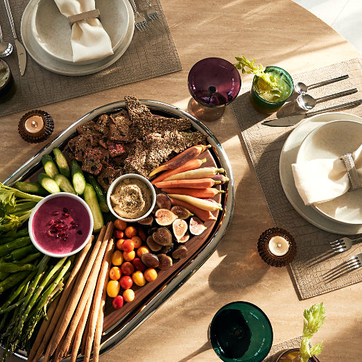 Drift Ivory Dinnerware Set with Matte Reactive Glaze