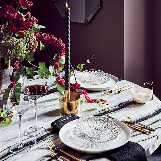 Daphne Glass Serving Bowl Set of 8