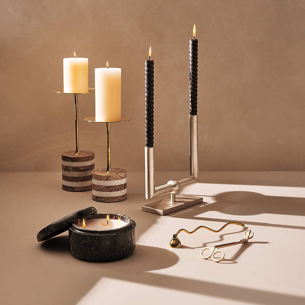 Modern pillar candle discount holders