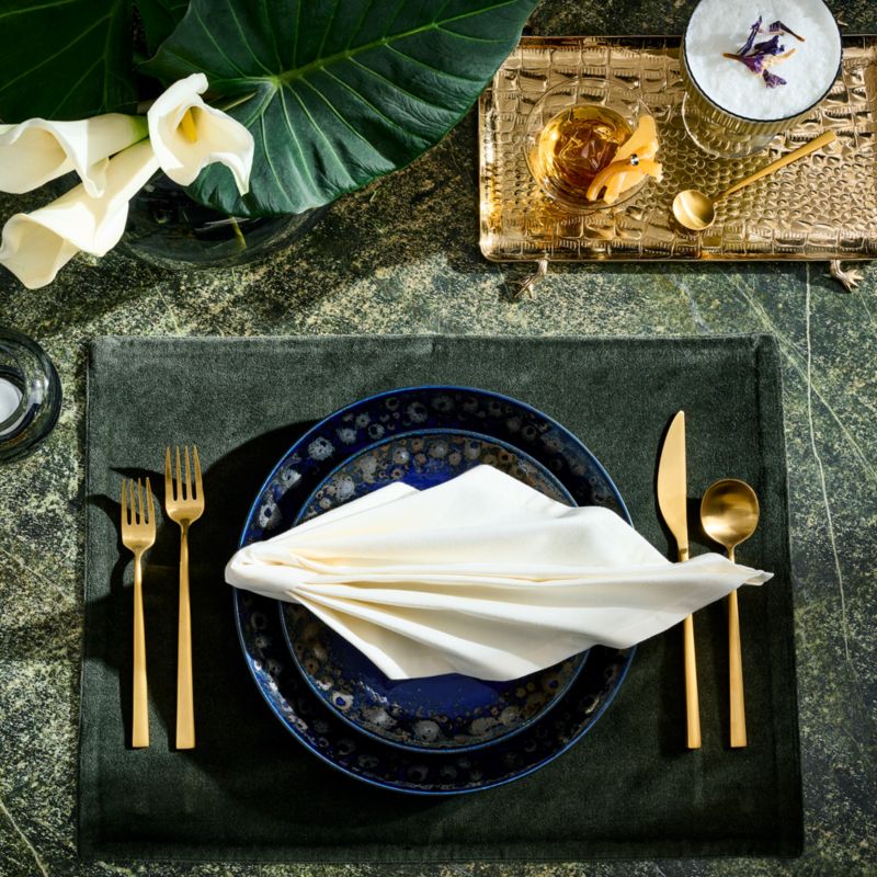 Green Velvet Placemat - image 3 of 4