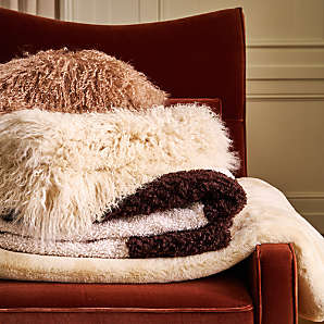 Fur Pillows CB2