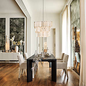 Cb2 white outlet dining table