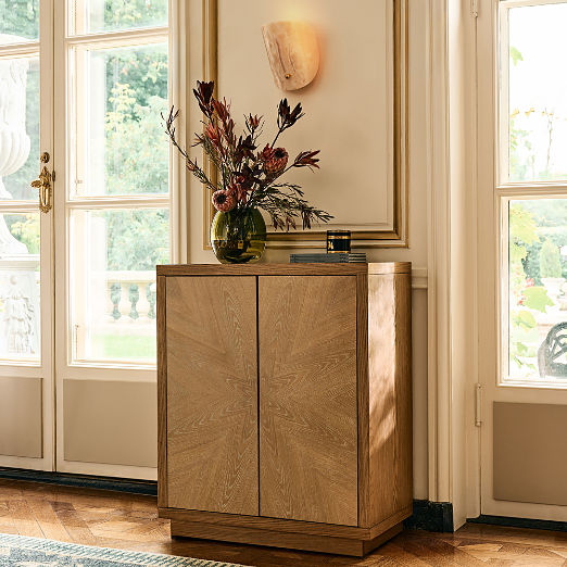 Regine Olive Glass Vase by goop