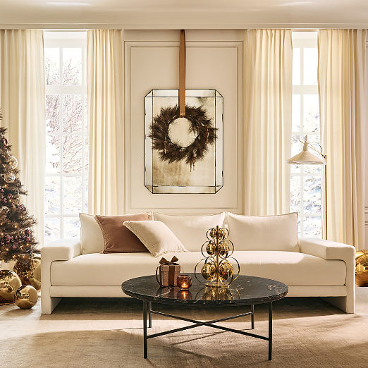 Faux Bronze Pine Holiday Wreath 31"