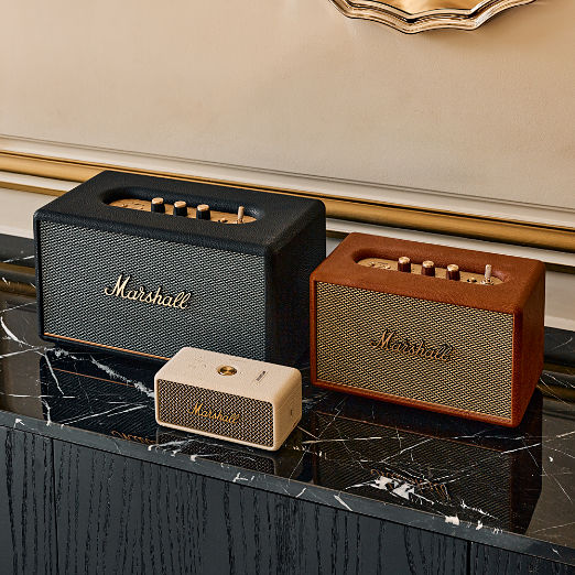 Marshall Acton III Brown Bluetooth Speaker