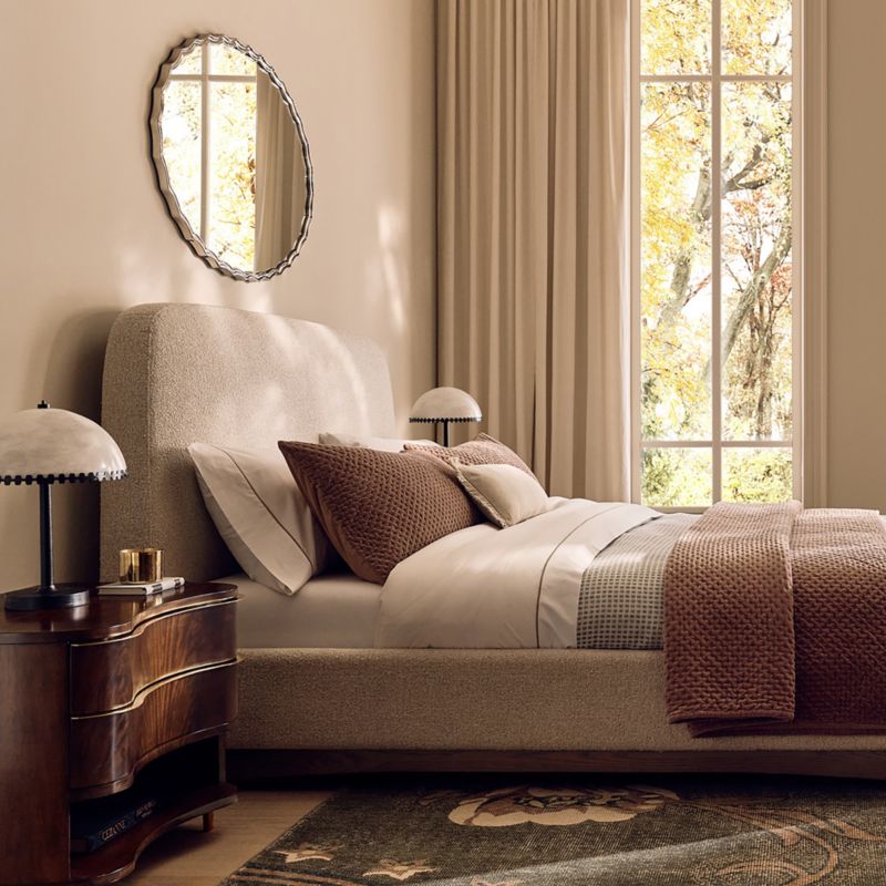 Ardito Hand-Knotted Green New Zealand Wool Area Rug 5'X8' - image 5 of 7