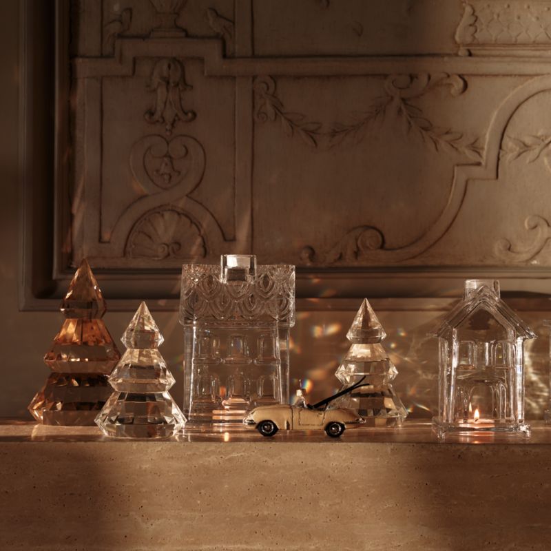 Adina Crystal Christmas Tree Figure Set of 3 - image 3 of 4