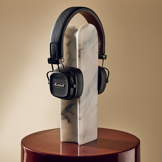 Chez White Marble Headphone Stand