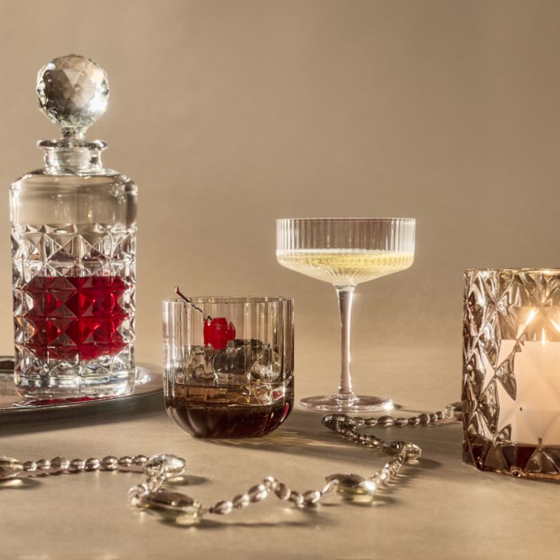 Adelaide Smoked Double Old-Fashioned Glass - image 3 of 5