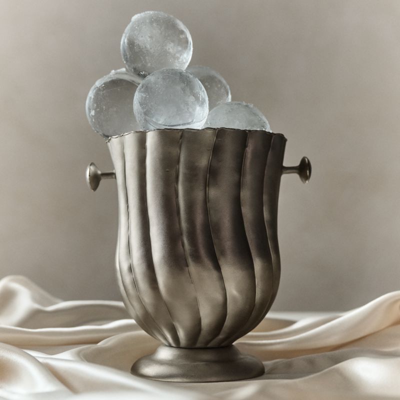 Nerano Pewter Cast Aluminum Wine Chiller by Nina Garcia - image 1 of 5