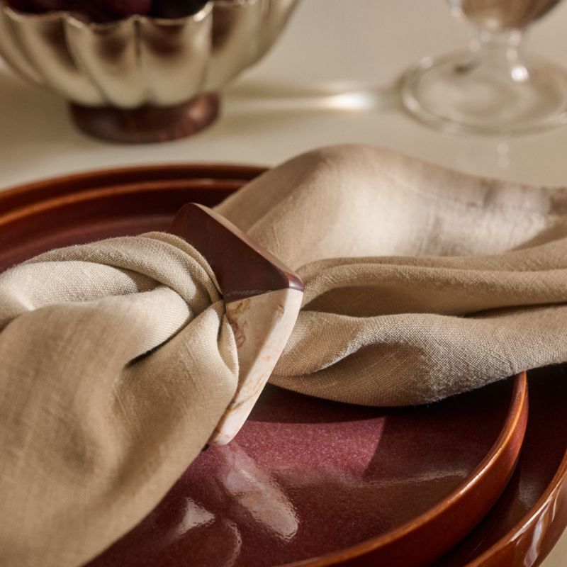 Azure Two-Toned Marble Napkin Ring by Nina Garcia - image 5 of 6