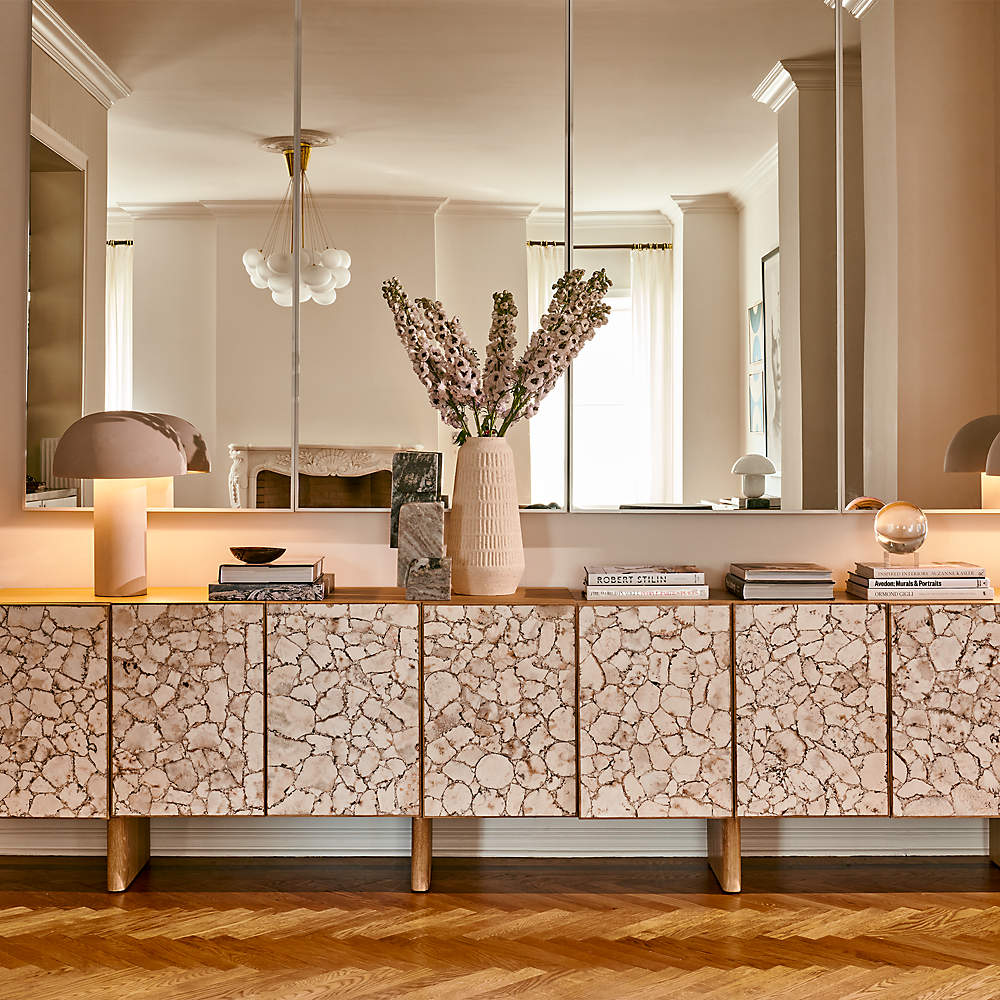 Stone credenza sales