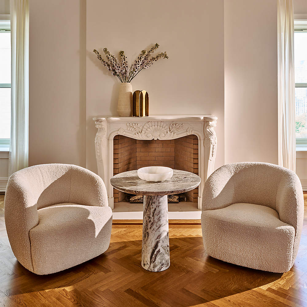 Gwyneth boucle sales chair ii