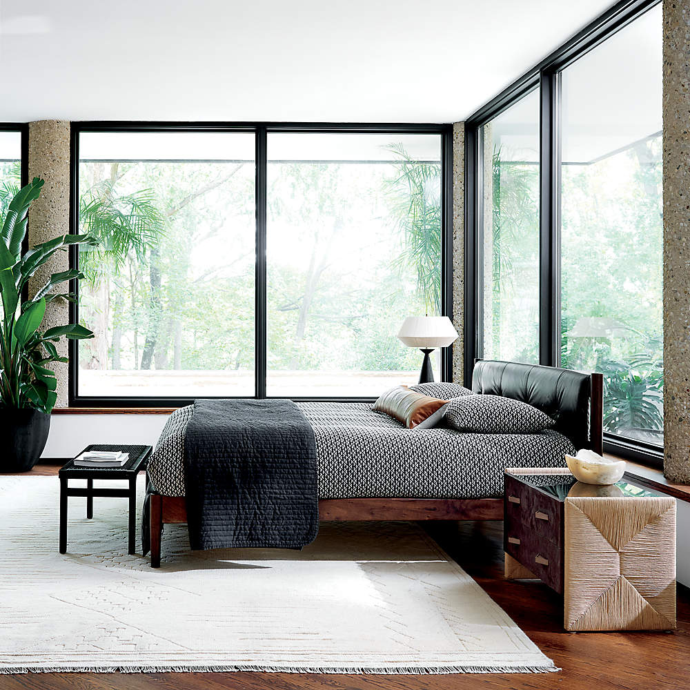 Cb2 Curator Leather Bed atelieryuwa.ciao.jp