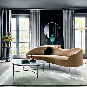 Cb2 round store marble table