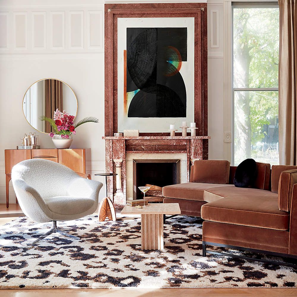 Cb2 discount pink chair