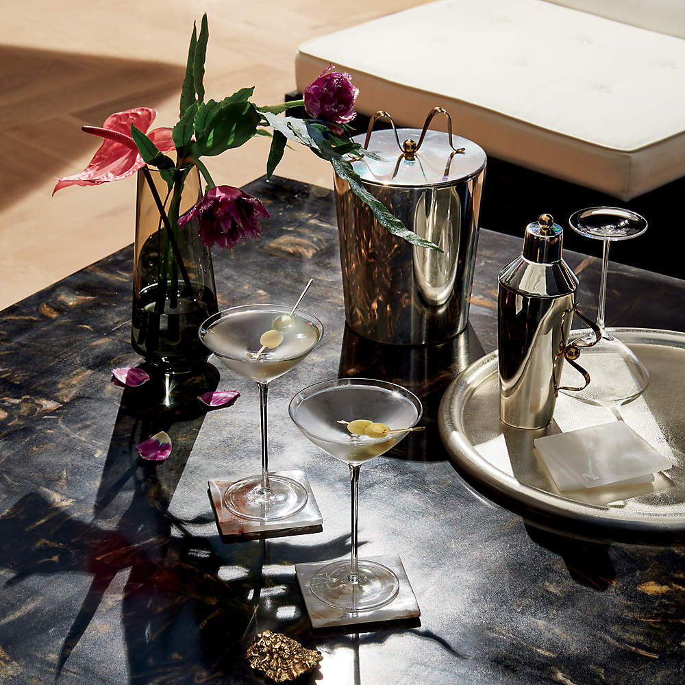 Swing Coupe Martini Cocktail Glass Reviews CB2