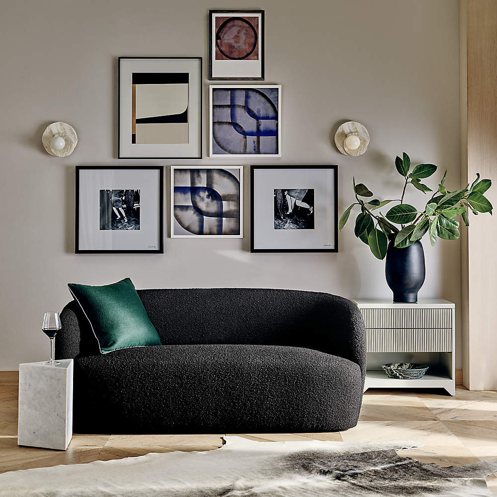 Gwyneth top boucle loveseat