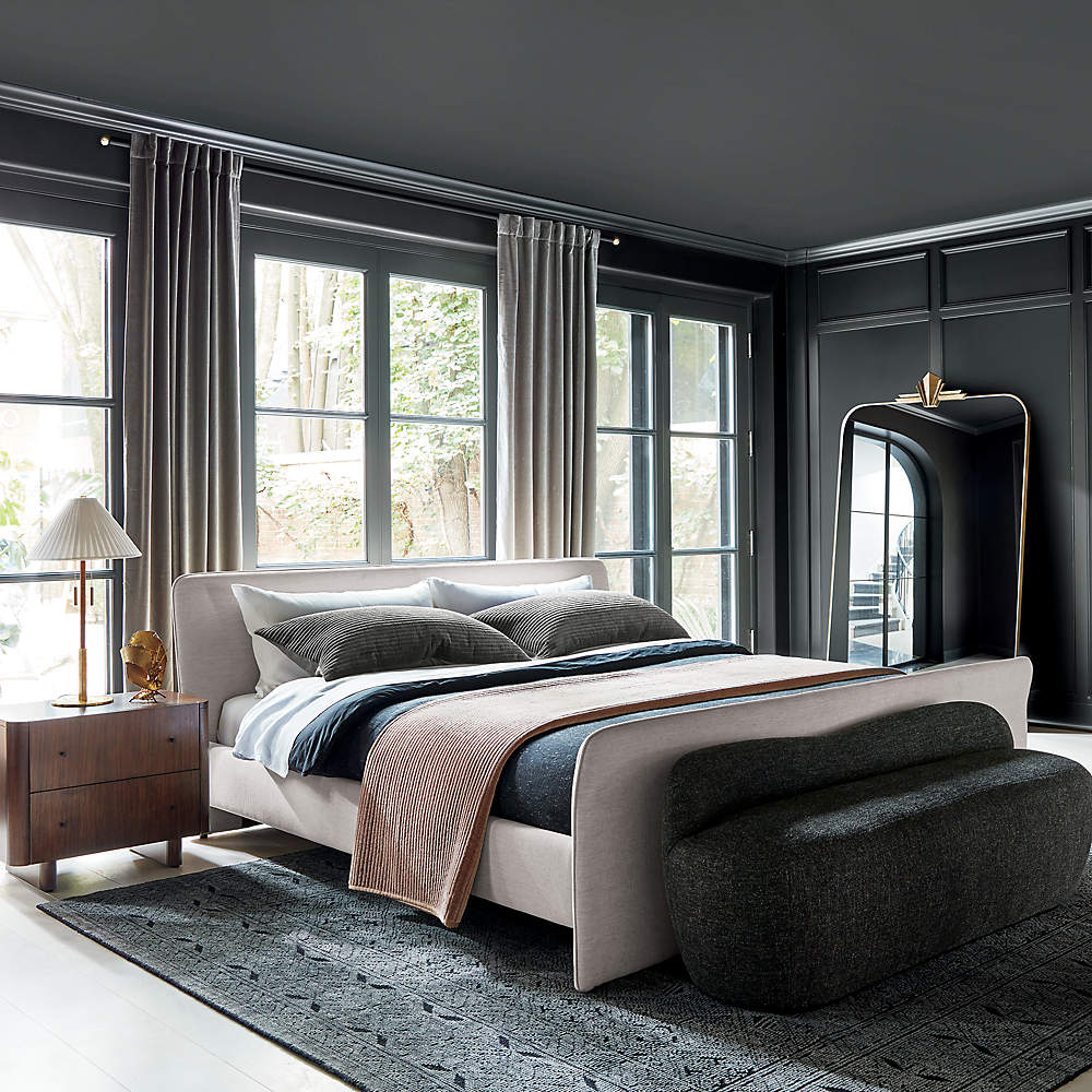 Cb2 deals black bed