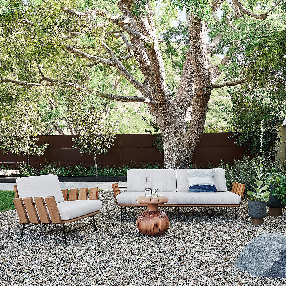 Outdoor sofa store cb2