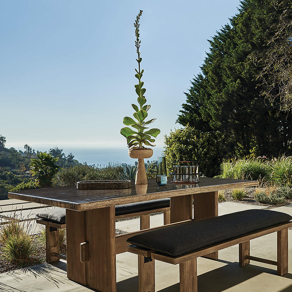 Outdoor dining cheap bench cushion