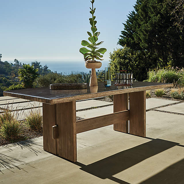 Cb2 shop outdoor dining