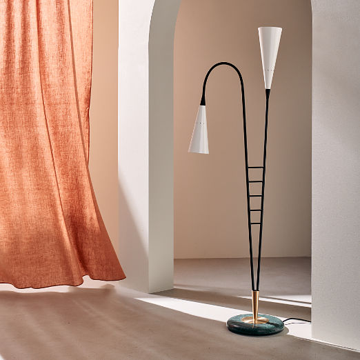 Dark Terracotta European Linen Window Curtain Panel