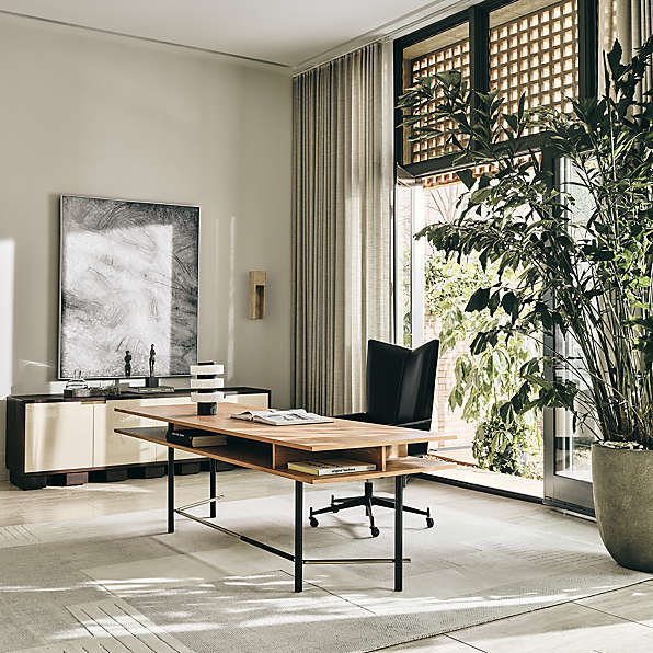 Cb2 mango store wood table