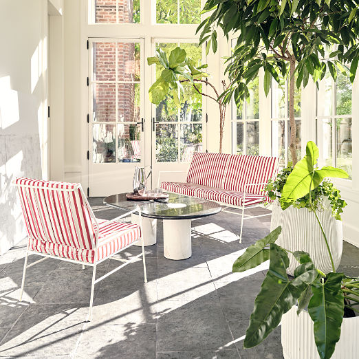 Liguria 51" Oval Black Marble Coffee Table with White Marble Base by Gianfranco Frattini