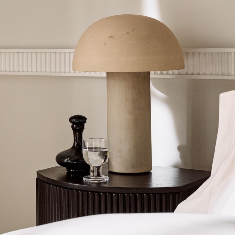 Limestone Dome Table Lamp + Reviews | CB2 Canada