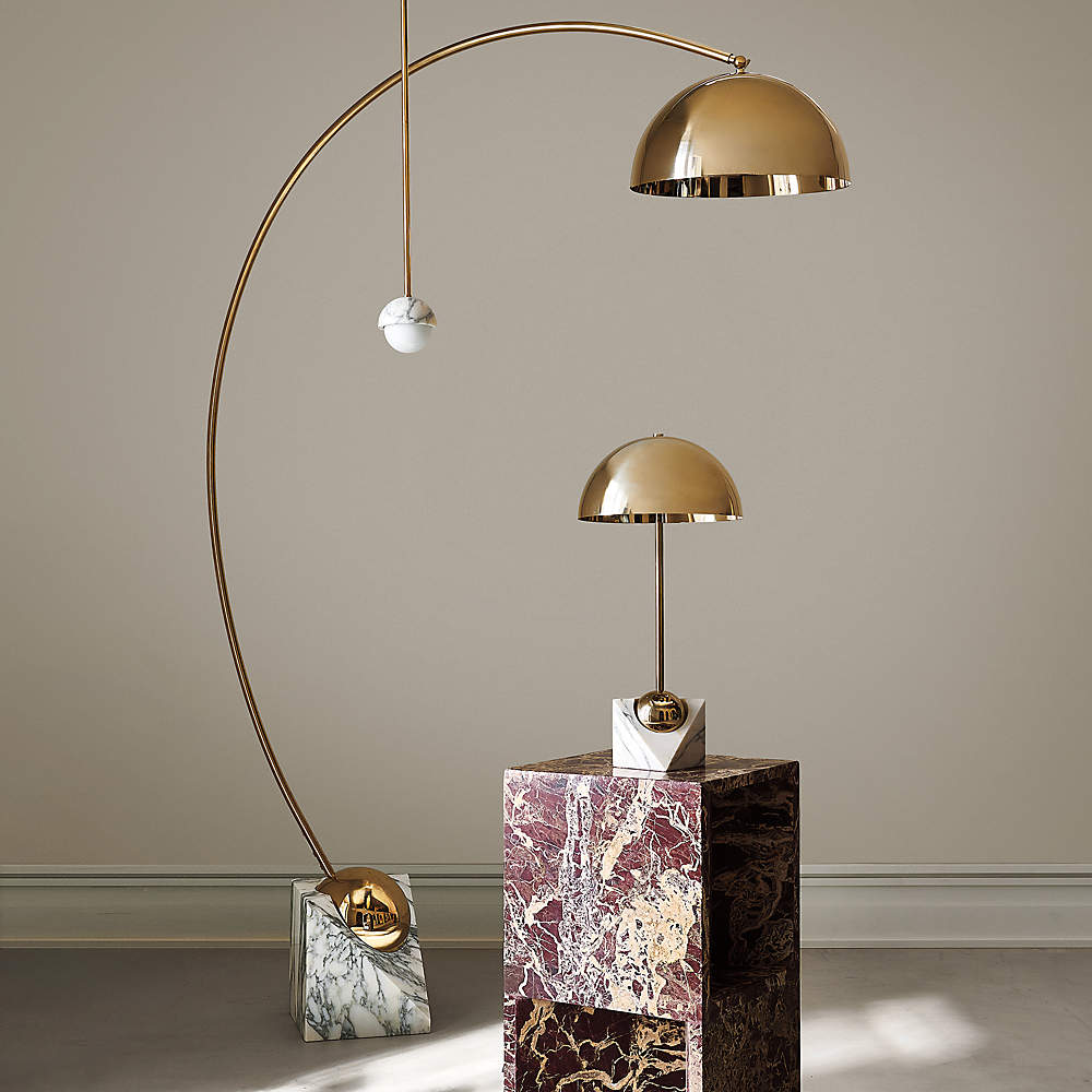 Cb2 arc table lamp deals