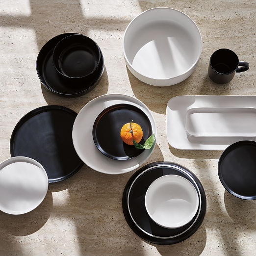 Mori Matte White Dinnerware Set