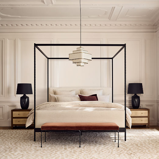 Ziggurat Capiz Pendant Light