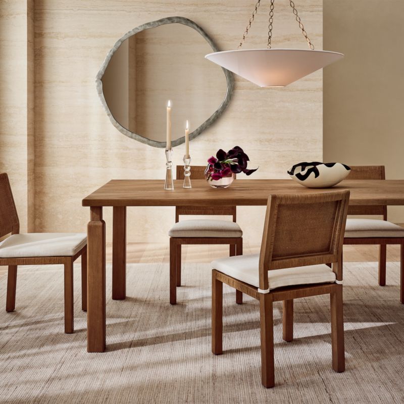 Daybreak 72" Rectangular Light Ash Wood Dining Table - image 2 of 7