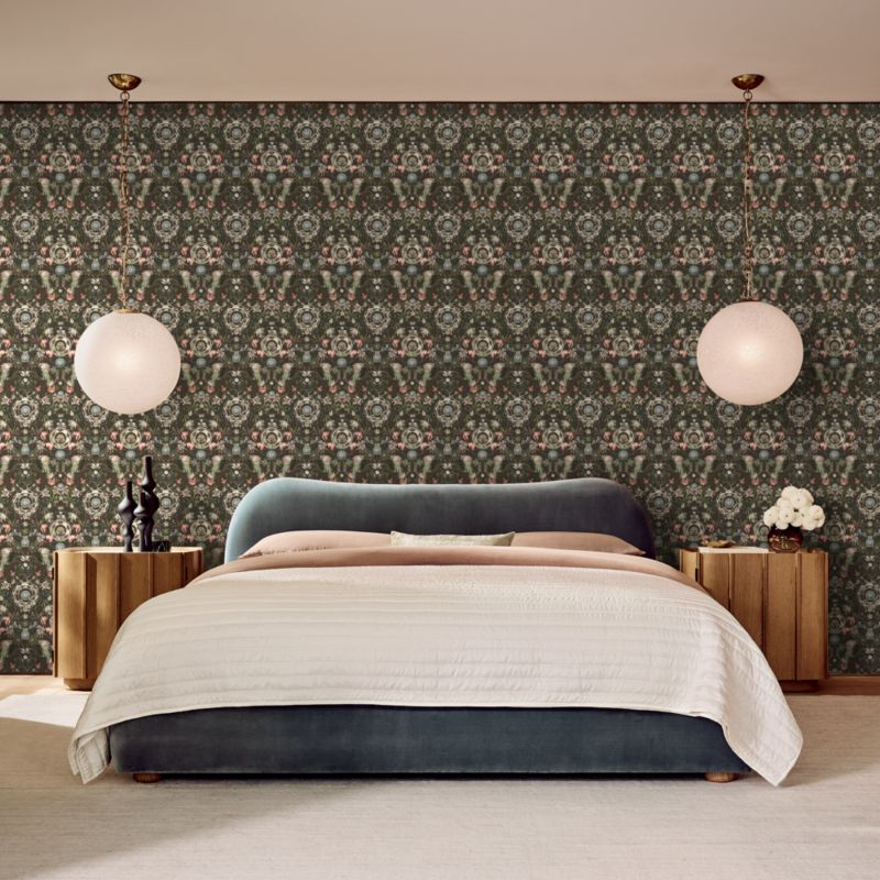 Mother Amazon Dark Green Wallpaper - image 3 of 4