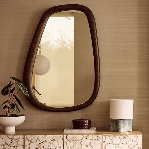 Kalle Wood Wall Mirror 35"x48"